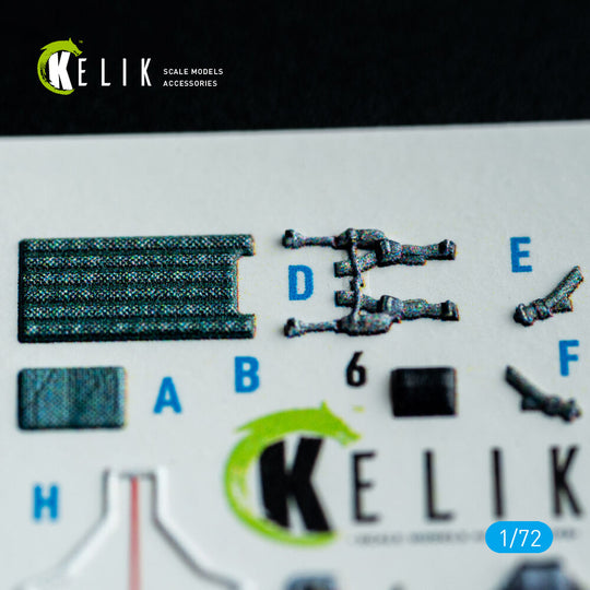 Harrier Gr1/Gr3 (Early) - interior 3D decals for Italeri kit