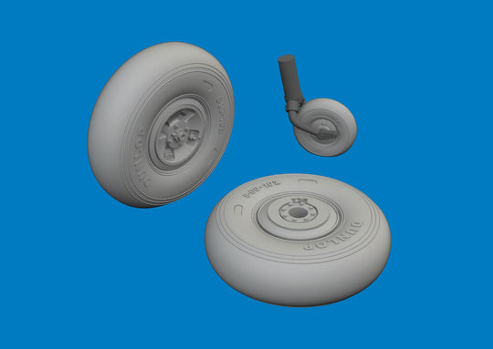 Hurricane Mk.I wheels for Arma Hobby
