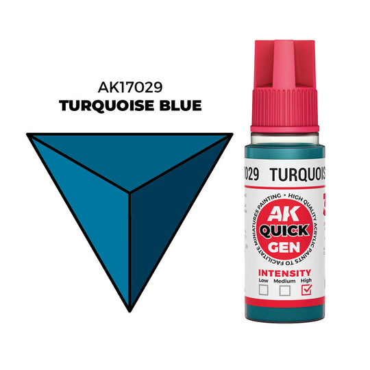 TURQUOISE BLUE 18 ml - QUICK GEN