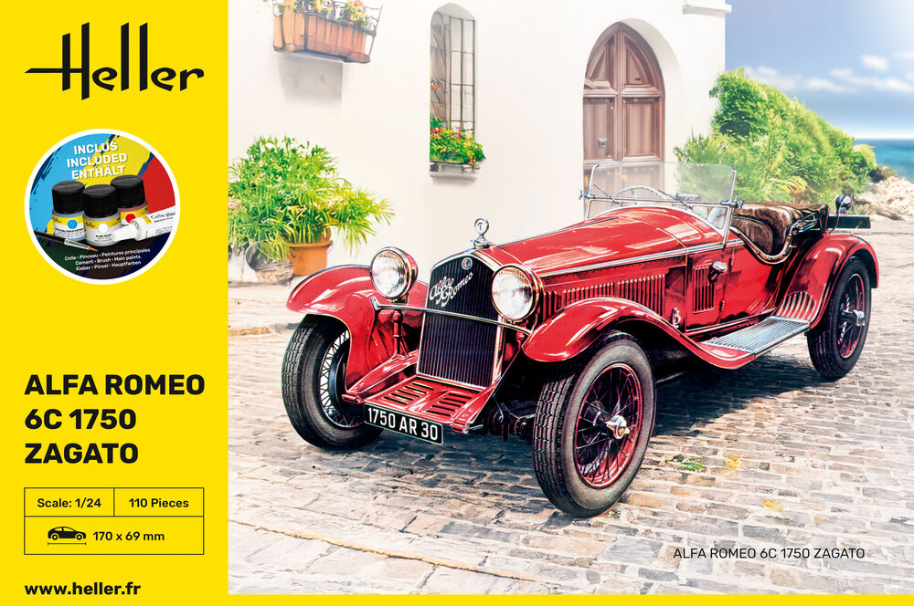 STARTER KIT Alfa Romeo 6C 1750 Zagato