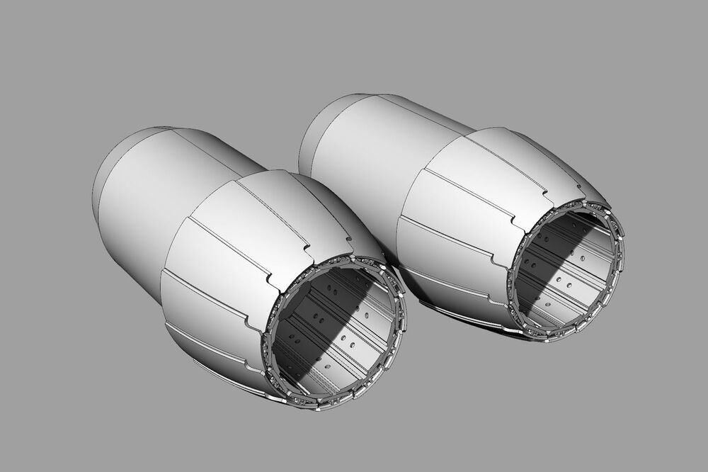 F/A-18 A/B/C/D Hornet GE F404 engine nozzle