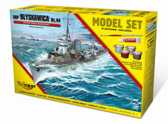 ORP"Blyskawica"-wz.44(Polish Destroyer WWII)(Model Set)