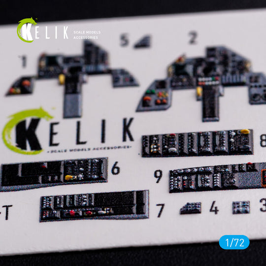 AMX-T interior 3D decals for Italeri kit