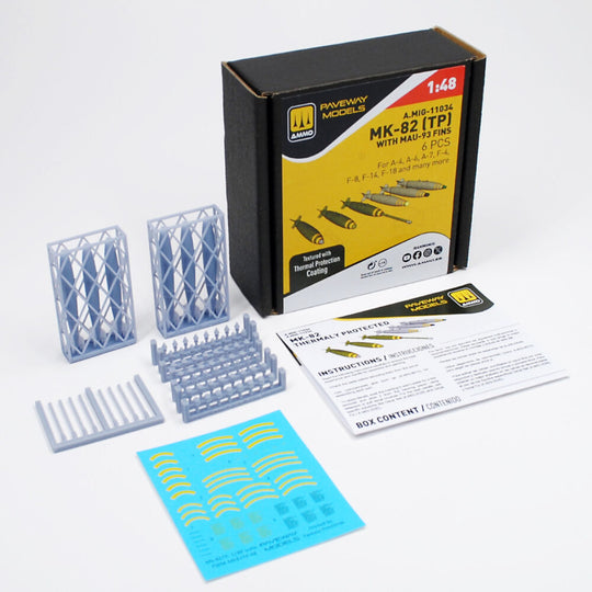MK-82 with thermal protection and MAU-93 fin (6 pcs)