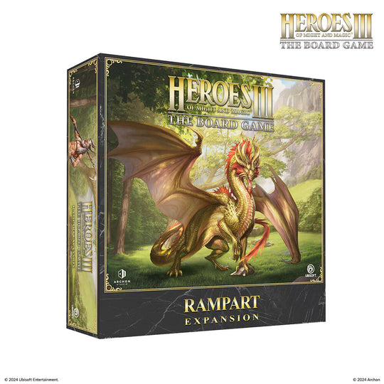 Heroes of Might and Magic III: The Board Game Rampart Expansion (PL)