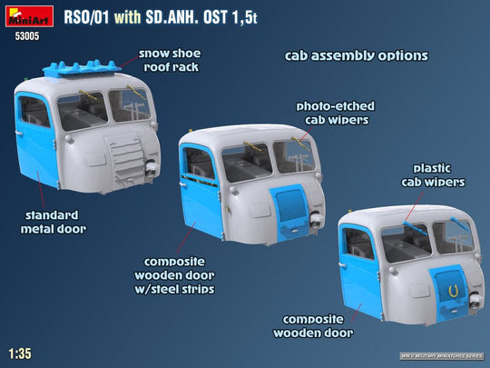 RSO/01 with Trailer Sd.Anh. Ost 1,5 t