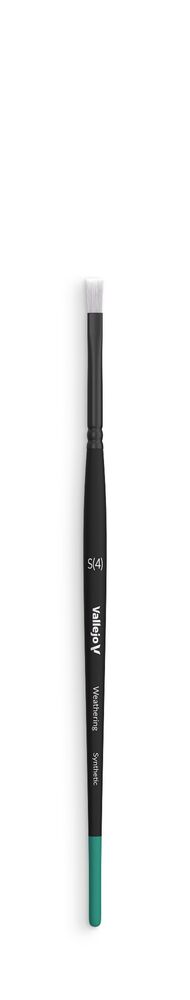 Weathering Flat Synthetic Brush  Small (4)