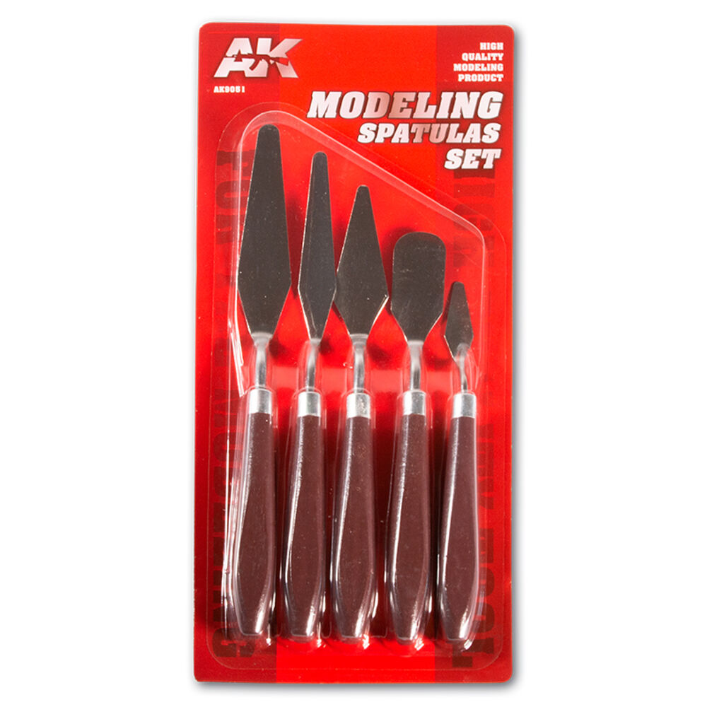 SET DE ESPÁTULAS PARA MODELISMO / MODELISM SPATULAS SET