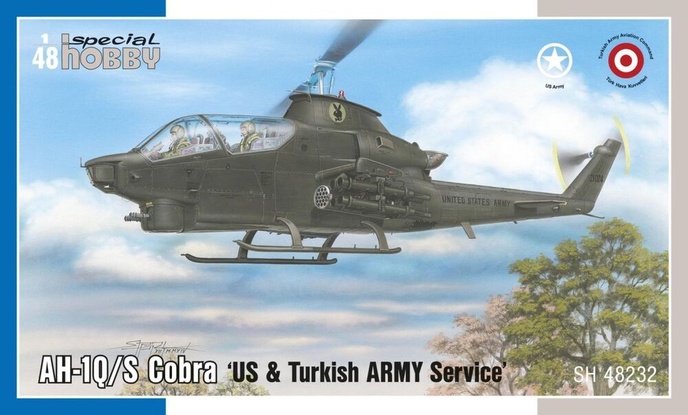 AH-1Q/S Cobra ‘US & Turkish Army Service’ 1/48