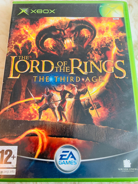 The Lord of The Rings The Third Age. Xbox.