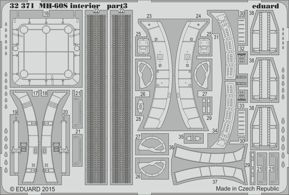 MH-60S interior for Academy