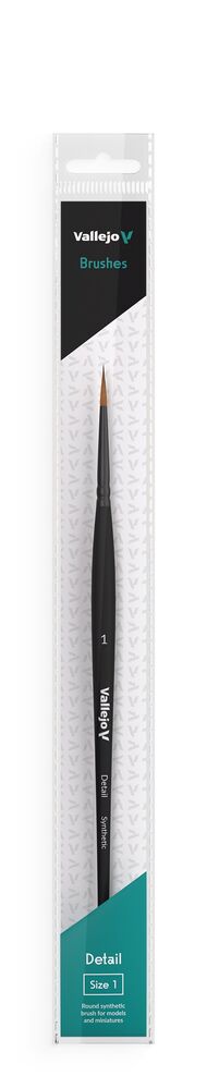 Round Synthetic Brush No. 1