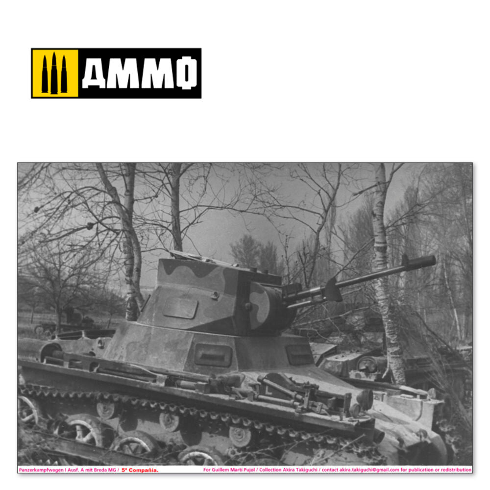 1/35 Panzer I Ausf. A Breda - Spanish Civil War Light Tank Destroyer