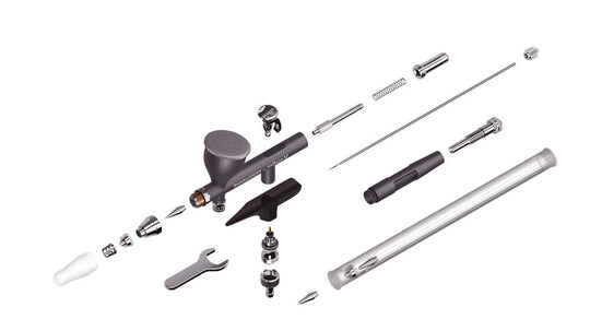 Airbrush: INNOVATOR By Vallejo. Gravity System. Two in One