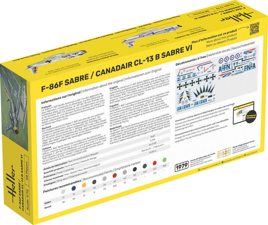 STARTER KIT F-86F Sabre / Canadair CL-13 B Sabre VI
