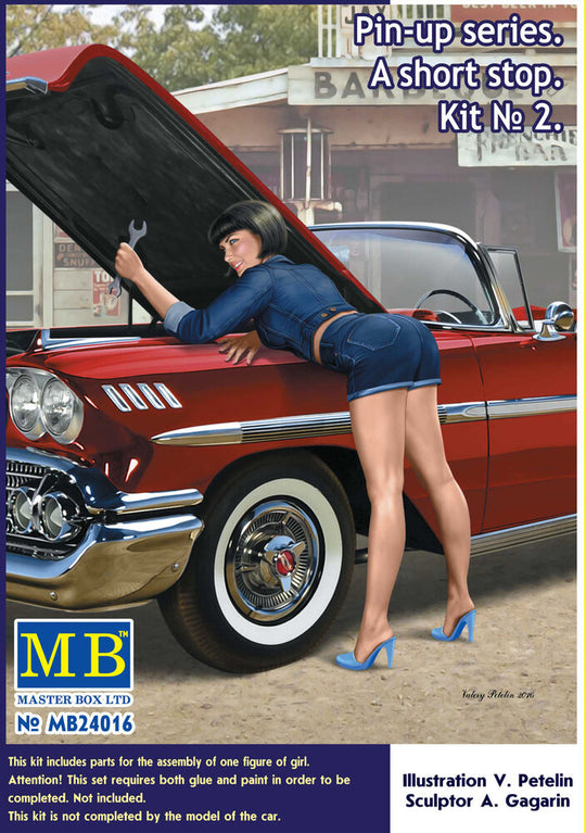 Pin-up series.A short stop.Kit No.2