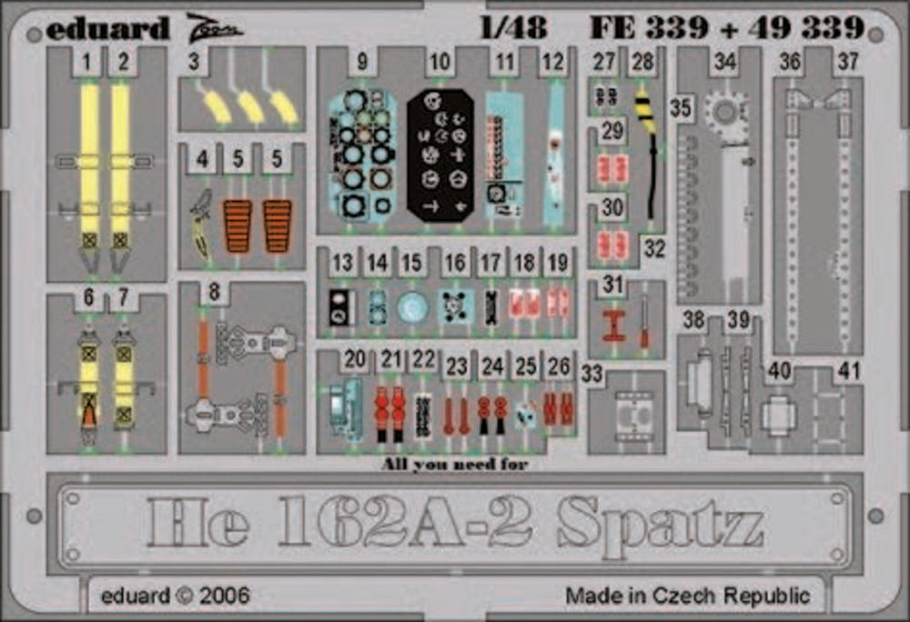 He 162A-2 Spatz Für Tamiya Bausatz