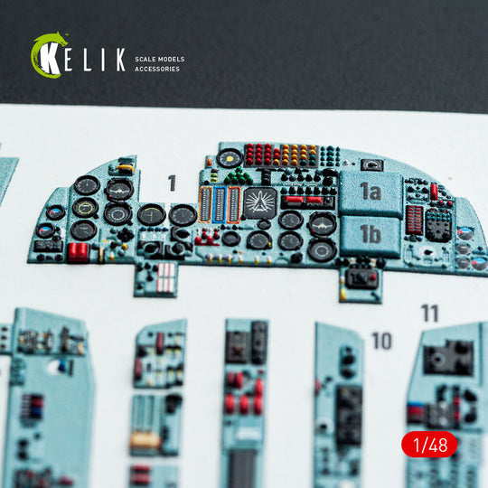 SU-24 interior 3D decals for Trumpeter kit