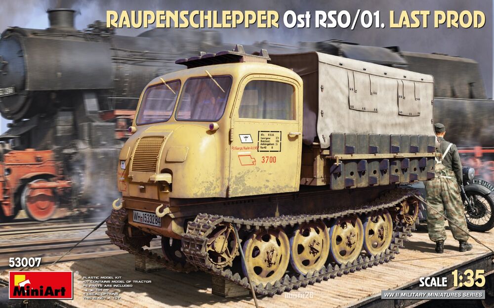 Raupenschlepper Ost RSO/01. Last Prod