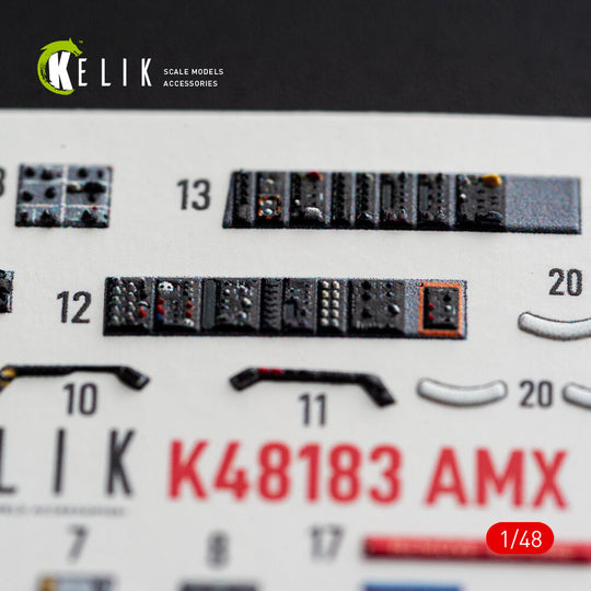 AMX - interior 3D decals for Hobby Boss