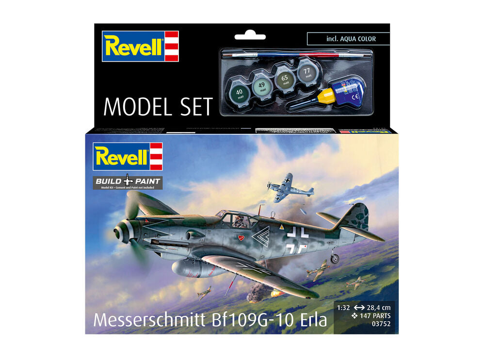 Model Set Messerschmitt Bf109G-10 Erla