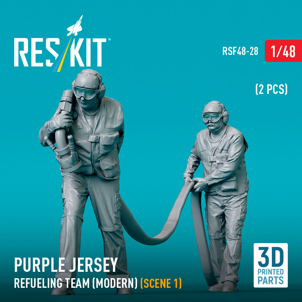 Purple jersey refueling team (modern) (scene 1) (2 pcs) (3D Printed)