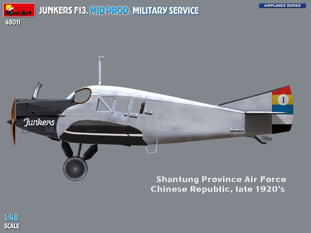 Junkers F13. Mid Prod. Military Service
