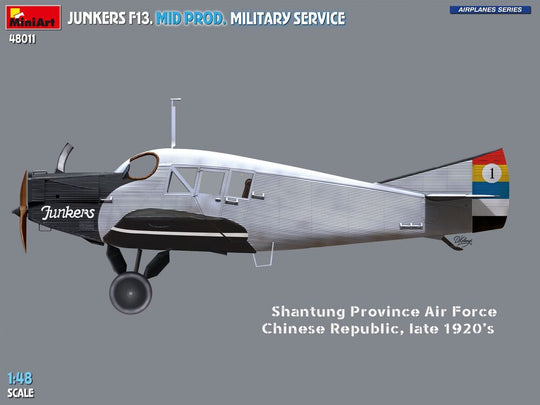 Junkers F13. Mid Prod. Military Service