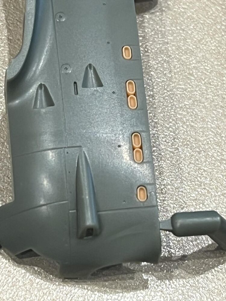 Morane-Saulnier exhausts for Dora Wings kit