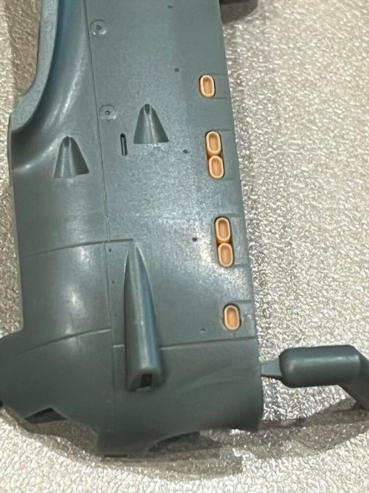 Morane-Saulnier exhausts for Dora Wings kit