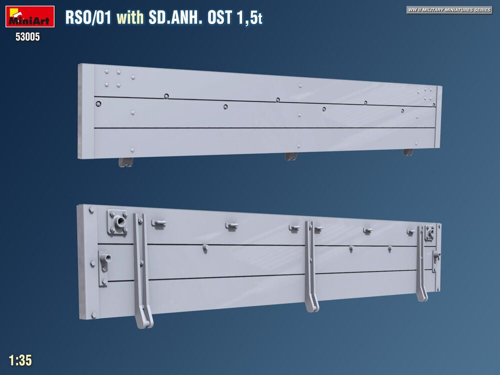 RSO/01 with Trailer Sd.Anh. Ost 1,5 t
