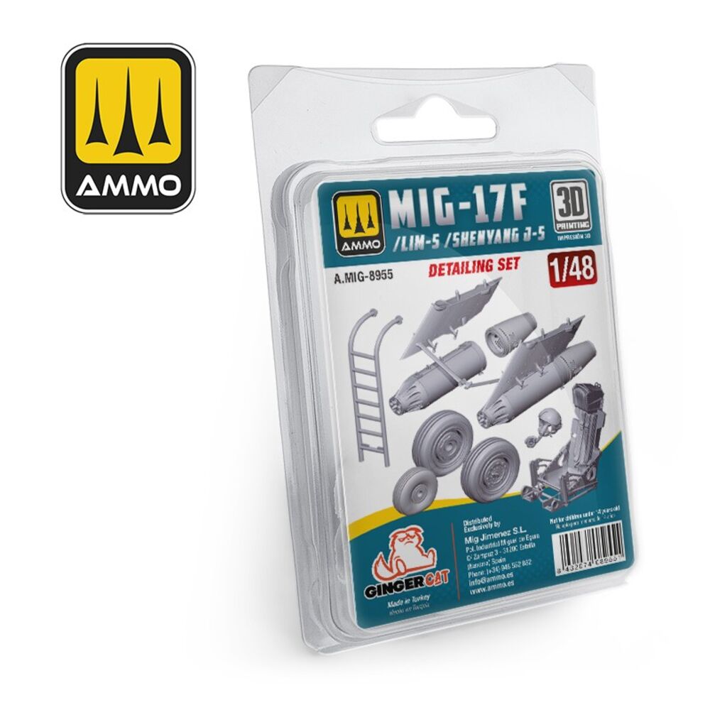 MIG-17F / LIM-5 / SHENYANG J-5 Detailing Set
