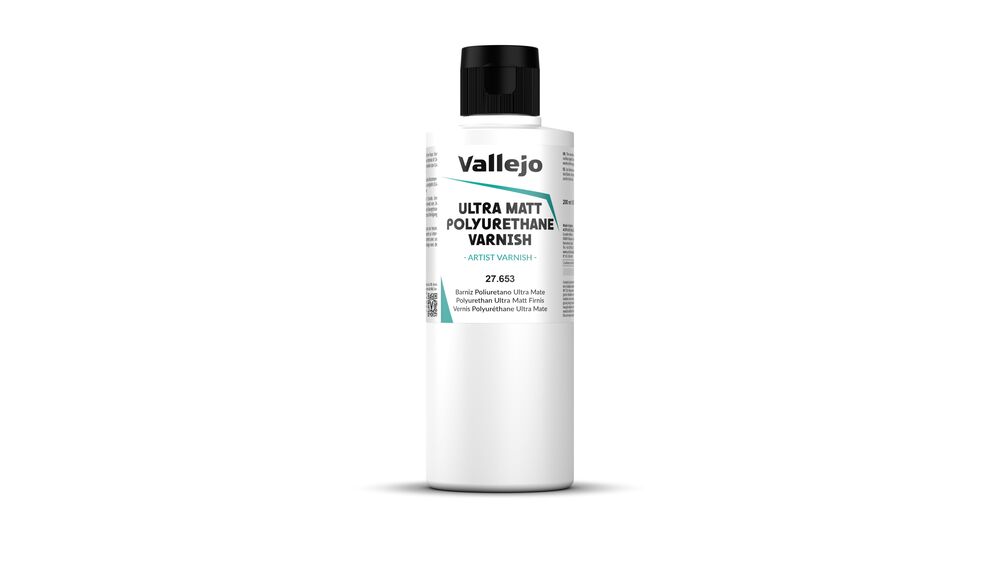 Varnish: Ultra Matt Polyurethane Varnish 200 ml
