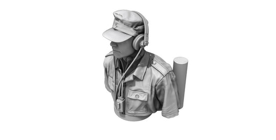 German Tank Crew (Driver) Half Figure
