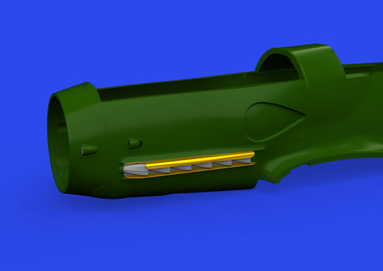 Bf 109K-4 exhaust stacks PRINT 1/48 EDUARD