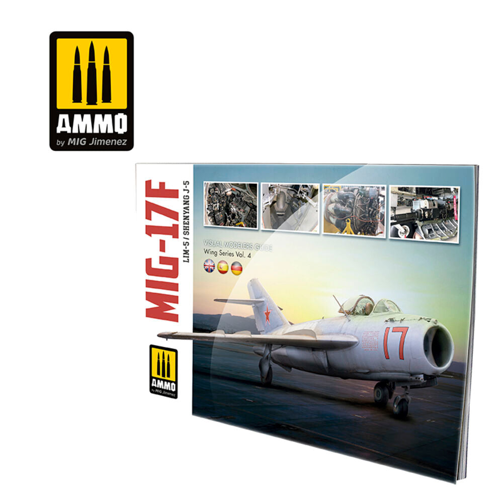 MIG-17F / LIM-5 / SHENYANG J-5 – VISUAL MODELERS GUIDE (Multilingual)