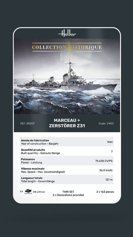 Twin Set Marceau + Zerstörer Z31