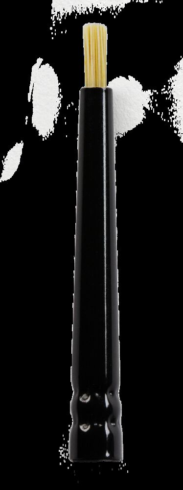 AK SYNTHETIC BRUSH - CHIPPING TECHNIQUE (ROUND)