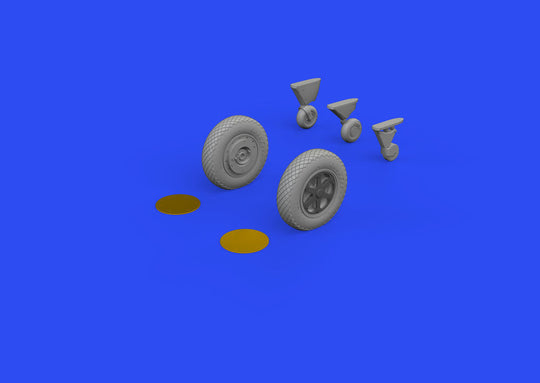 F4F-4 wheels late for EDUARD