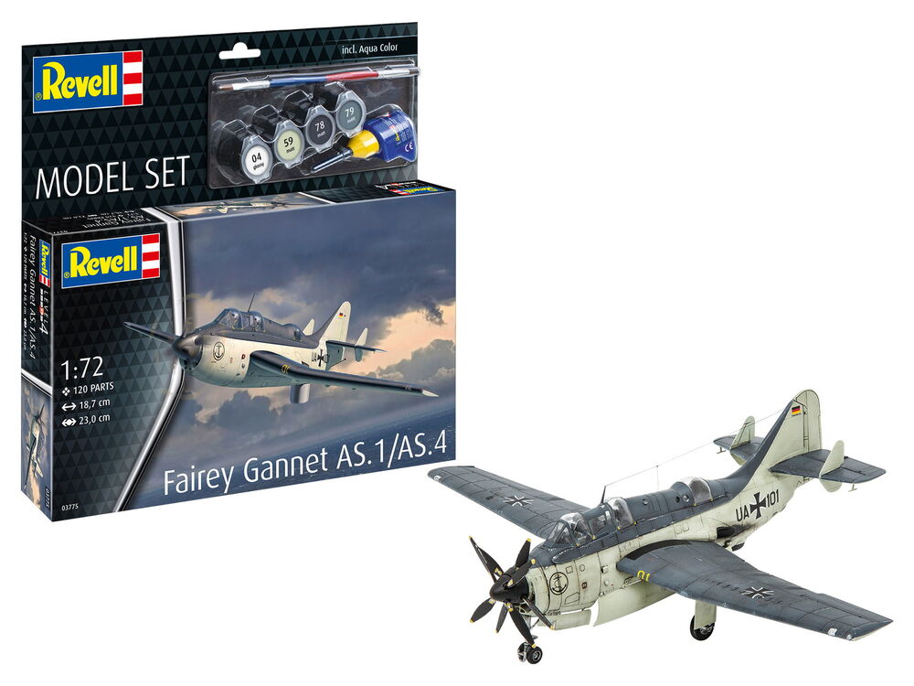 Model Set Fairey Gannet AS.1/AS.4
