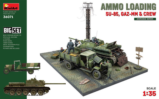 Ammo Loading (SU-85,GAZ-MM&Crew). Big Set