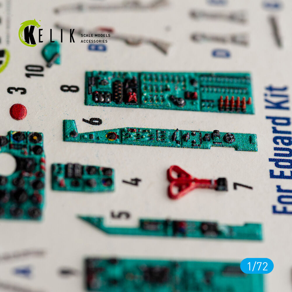 MiG-21 bis -  interior 3D decals for Eduard
