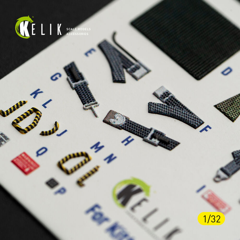 F-5F - interior 3D decals for Kitty Hawk/Zimi models kit