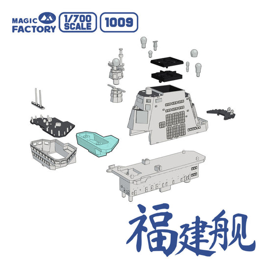 PLAN Type 003 Aircraft Carrier CV-18 Fujian (with painted deck)