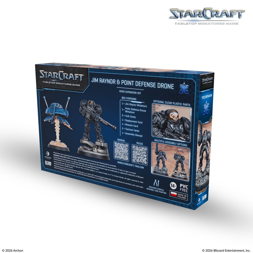 StarCraft Jim Raynor (Raynor's Raiders) - Terran - Hero Expansion Set