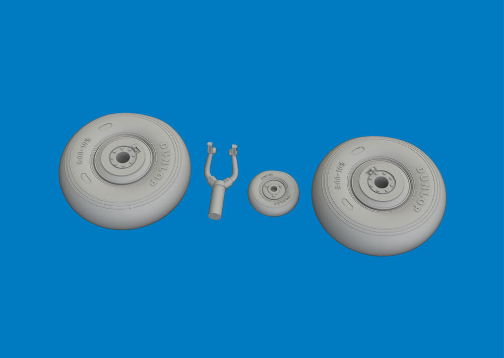Hurricane Mk.I wheels for Arma Hobby