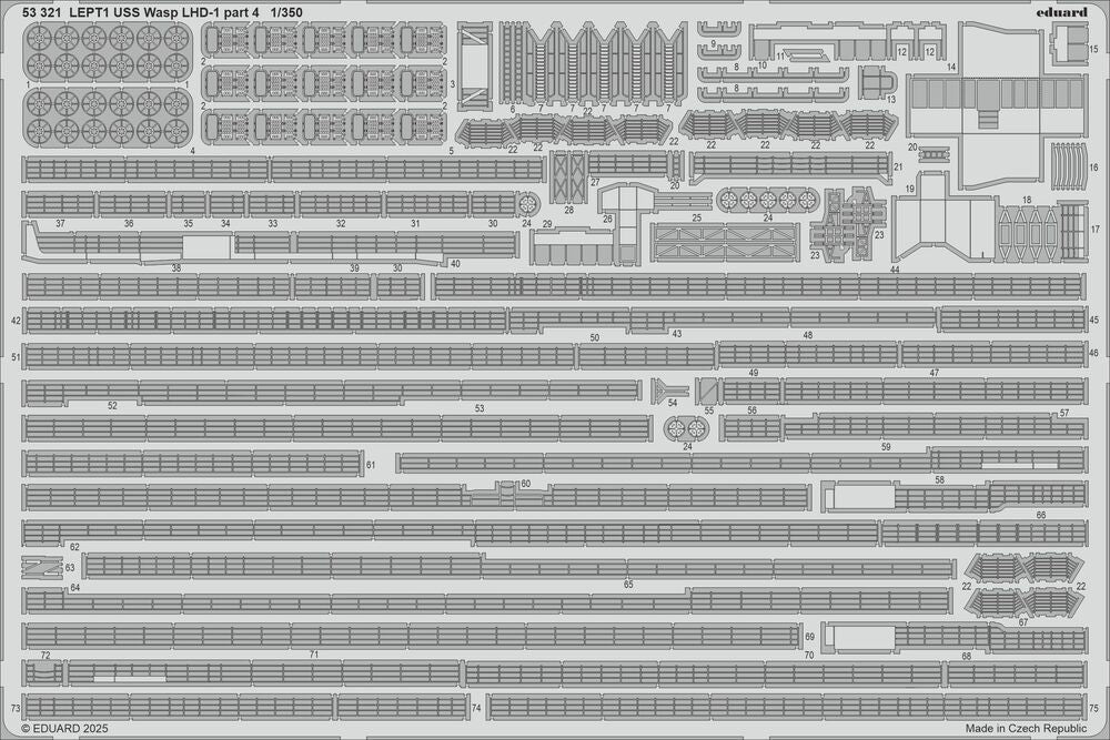 USS Wasp LHD-1 part 4  TRUMPETER