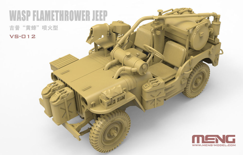 WASP Flamethrower Jeep