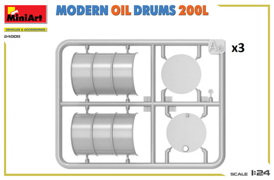 Modern Oil Drums 200L