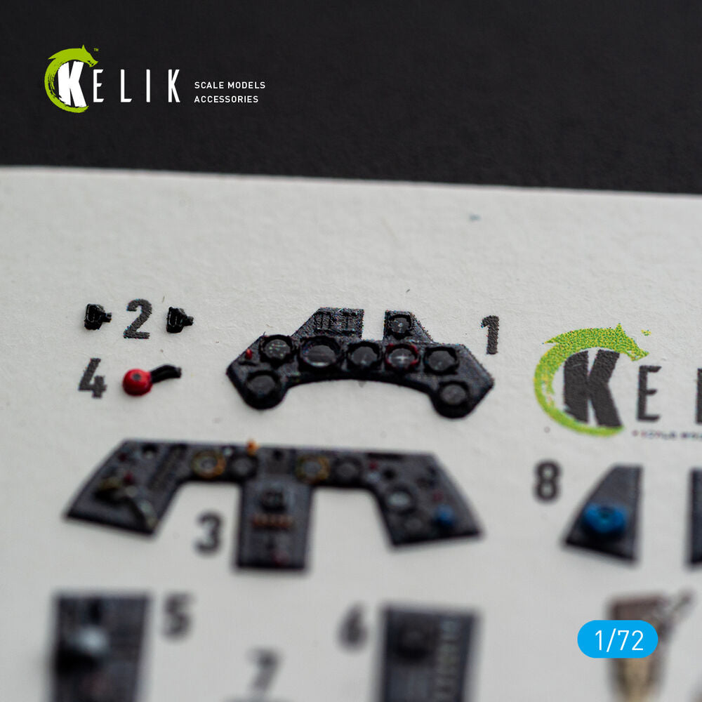 FW-190A8/R-2 - interior 3D decals for Eduard